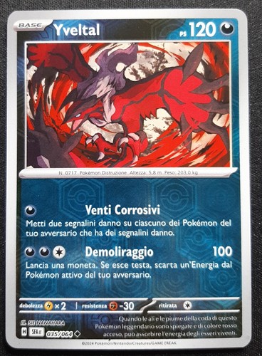 Yveltal 035 064 reverse holo - yveltal,