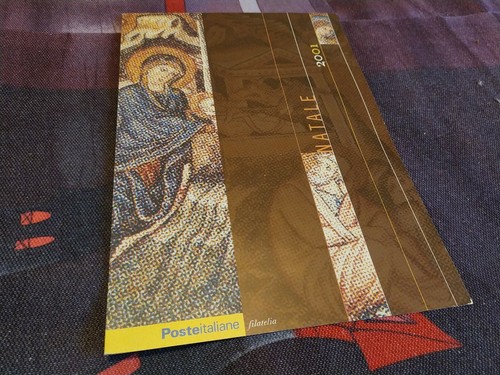 Folder filatelico natale 2001 - filatelico,