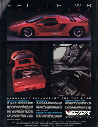 Brochure vector twinturbo - w8,