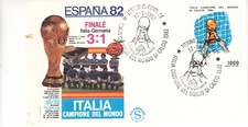 1982 ITALIA BUSTA FILAGRANO FDC  ITALIA CAMPIONE DEL MONDO SPAGNA 82 ANN. TORINO
