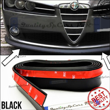 SPOILER Adesivo PER Alfa Spider-159-Brera Lama SOTTO PARAURTI o MINIGONNE Nero
