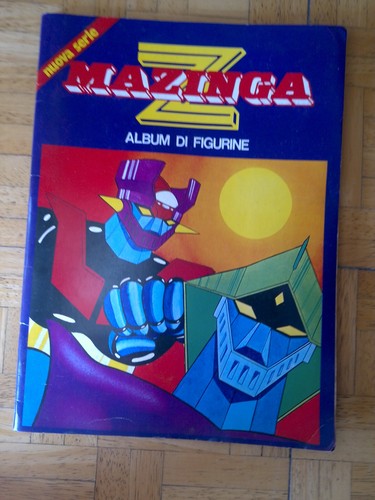 Figurine mazinga album viola - figurine,