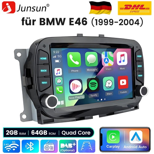 Autoradio carplay 64g per - 7",