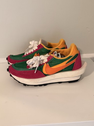 Sacai nike waffle verde - sacai,