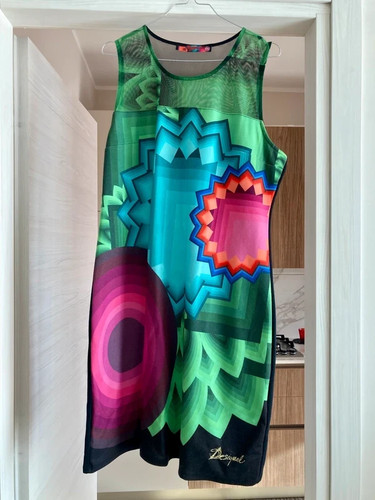 Vestito desigual multicolor - desigual,