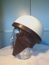 CASQUE MOTO BAYARD T.56-BOL VINTAGE-MOTO-DESIGN-Déco-50-60-cuir