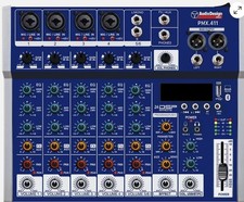 Mixer professionale 4+1+1 USB/BT 24 effetti con DSP – Alimentazione USB