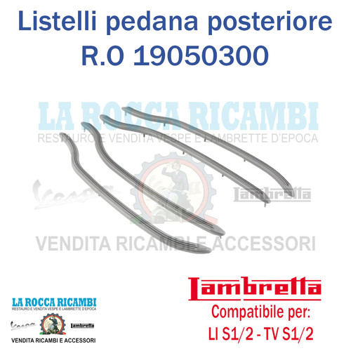 Kit listelli pedana - kit,