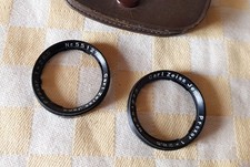 SET 2x Rollei Rolleiflex Proxar 1 x 28.5 Filtro Camera Macro con custodia