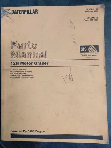 Manuale ricambi livellatore