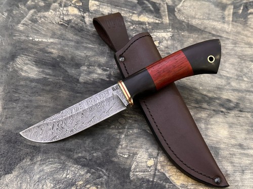 Coltello damascato olir russia - damascato,