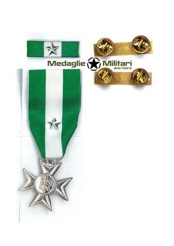 Medaglia nastrino anzianità - medaglia,