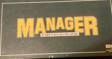 MANAGER IL Gioco Dei Grandi Affari EG Gioco Da Tavolo Vintage Mancano Due Dadi