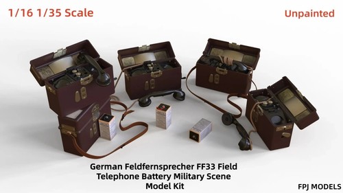 Telefono campo 35 tedesco - da, 1/35