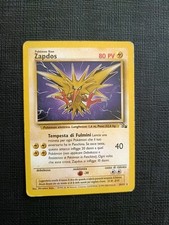 carta pokemon Zapdos ita rara