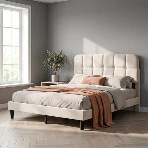 Letto 160x200 imbottito - 160x200, cm
