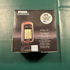 Garmin eTrex 20 Ricevitore Navigatore GPS Portatile Impermeabile Display a Colori 2.2"