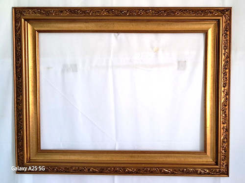 Cornice oro foglia lavorata - oro,