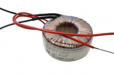 TRASFORMATORE TOROIDALE 60VA 23012V COMPLETO DI KIT DI FISSAGGIO