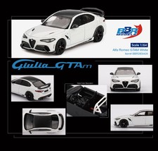 (Pre-ordine) Modellino auto BBR 1:64 Alfa Romeo Giulia GTAm bianco pressofuso