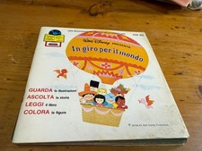 7" Walt Disney  IN GIRO PER IL MONDO