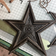 Stella in metallo latta due