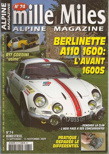 Mille miles alpine - miles, 74