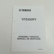 Yamaha YFZ 450 RY istruzioni