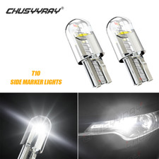 Per Nissan Juke F15 - Kit 2x Lampadine Targa LED T10 Xenon Bianco 6000K