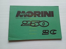 Moto Morini 250 2C 1981 manuale uso manutenzione libretto istruzioni originale