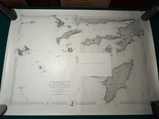Carta nautica della zona Isola