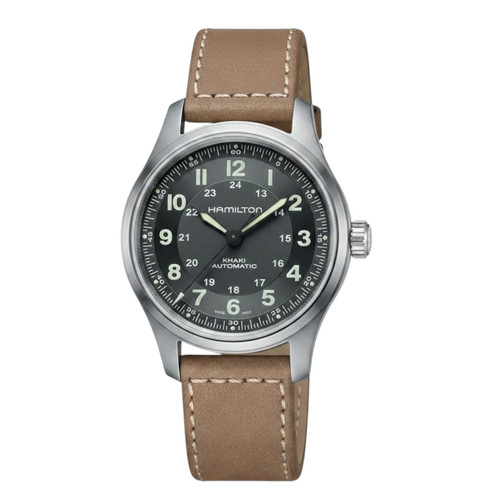 Hamilton khaki field titanium - field,