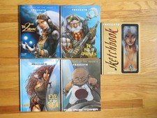 Books 1-4 and Sketch The