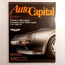 AUTO CAPITAL - Aprile 1987 - Aston Martin Zagato / Lamborghini Silhouette