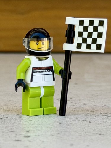 Lego minifigure porsche 918 - lego,