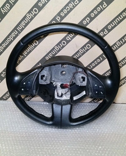 Volante sterzo pelle nero - volante,