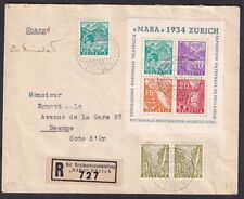 Svizzera 1934 MI Blocco 1 NABA