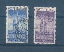 Francobolli usati ITALIA 1950