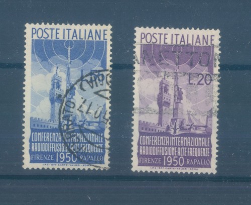 Francobolli usati italia 1950 - francobolli,