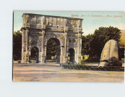 Cartolina arco costantino - arco,