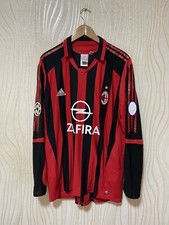 MAGLIA MAGLIA HOME MILANO 2005 2006 MANICA LUNGA ADIDAS 109957 tg XL #22 KAKA