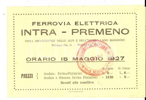 1927 ferrovia elettrica - 1927,