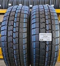 2x PNEUMATICI 225/65 R16 112/110R FULDA INVERNALE GOMME USATE PARI AL NUOVO 