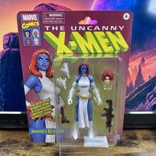 Marvel Legends X-Men Retro Card Series Mystique Modellino Bersaglio Scala 6"