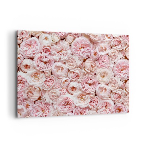 Quadro tela 100x70cm fiori - su,