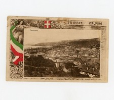 Trieste Italiana Vittoria Italia Redenta Cartolina Viaggiata 1919