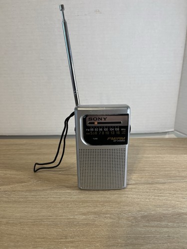 Sony icf s10mk2 pocket - fm/am,