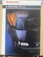 Subaru Legacy 4wD Brochure 
