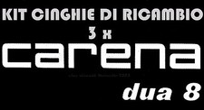 ★KIT CINGHIE DI RICAMBIO 3 x CINE PROIETTORE BIPASSO CARENA DUA 8 + OMAGGIO!★