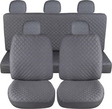 Coprisedili Auto Universali Compatibili Trapuntati Anteriori e Posteriori ‎A21